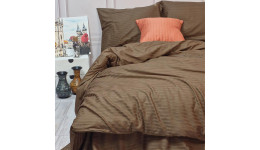 Постільна білизна CAPPUCCINO Elite Сатин страйп MERISET