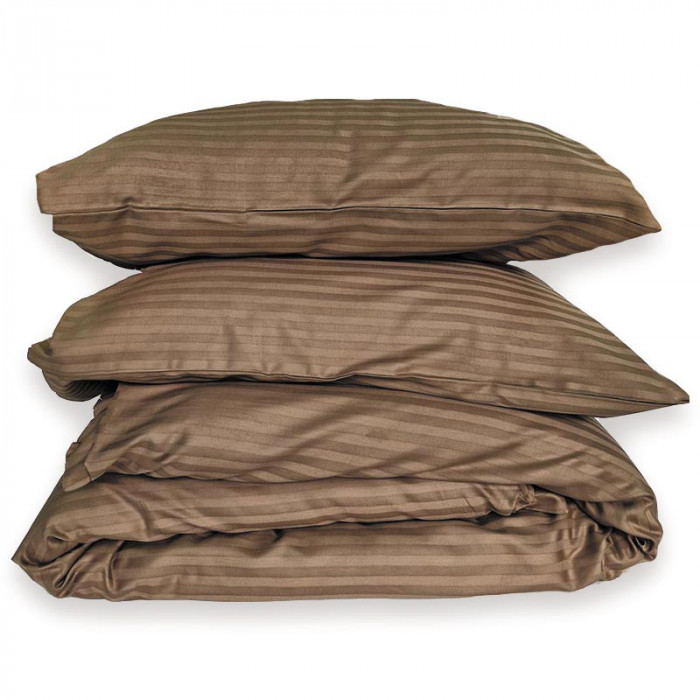 Постільна білизна CAPPUCCINO Elite Сатин страйп MERISET