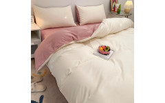 Постільна білизна ДУЕТ Пломбірне морозиво/Пудра Ранфорс MERISET Постільна білизна ДУЕТ Пломбірне морозиво/Пудра Ранфорс MERISET