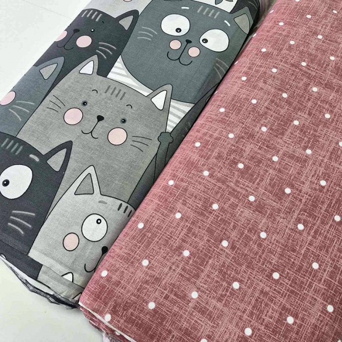 Постільна білизна Веселі котики Бязь люкс MERISET