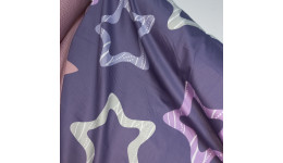 Постільна білизна Фіолетові зірки Сатин MERISET