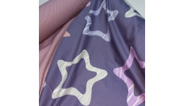 Постільна білизна Фіолетові зірки Сатин MERISET