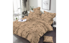 Постільна білизна Лабіринт бежевий Бязь Люкс MERISET