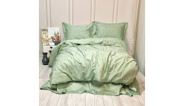 Постільна білизна GREEN FOG DAMASK Жакард MERISET
