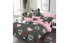 Підліткова постільна білизна I love you Бязь Люкс MERISET