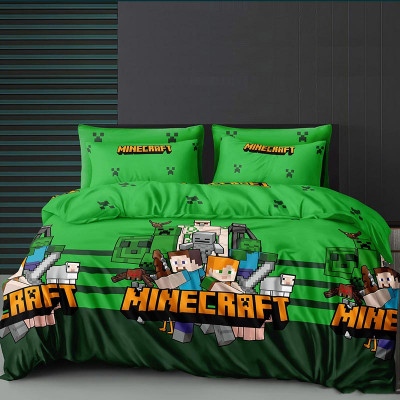 Постільна білизна MINECRAFT зелений Бязь Люкс MERISET