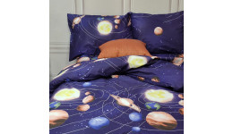 Підліткова постільна білизна Планети Сатин MERISET