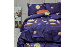 Підліткова постільна білизна Планети Сатин MERISET Підліткова постільна білизна Планети Сатин MERISET