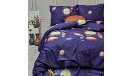 Підліткова постільна білизна Планети Сатин MERISET
