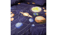 Підліткова постільна білизна Планети Сатин MERISET Підліткова постільна білизна Планети Сатин MERISET