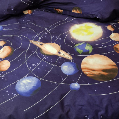 Постільна білизна Планети Сатин MERISET