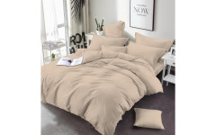 Постільна білизна Бежева однотонна Бязь MERISET