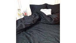 Постільна білизна Жакард BLACK ELEGANT сатин MERISET
