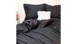 Постільна білизна Жакард BLACK ELEGANT сатин MERISET