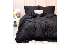 Постільна білизна Жакард BLACK ELEGANT сатин MERISET