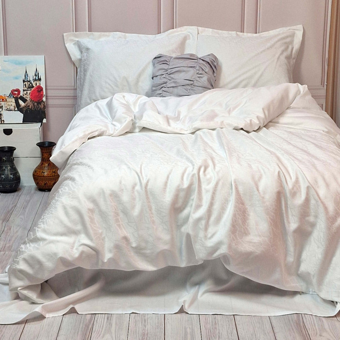 Постільна білизна Жакард IVORY ELEGANT сатин MERISET Постільна білизна Жакард IVORY ELEGANT сатин MERISET