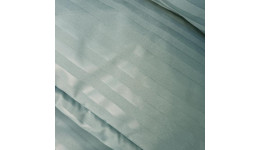 Постільна білизна Мікрофібра Ментол страйп ГОТЕЛЬ MERISET