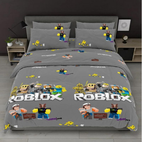 Постільна білизна Бязь Люкс ROBLOX 2 сірий MERISET